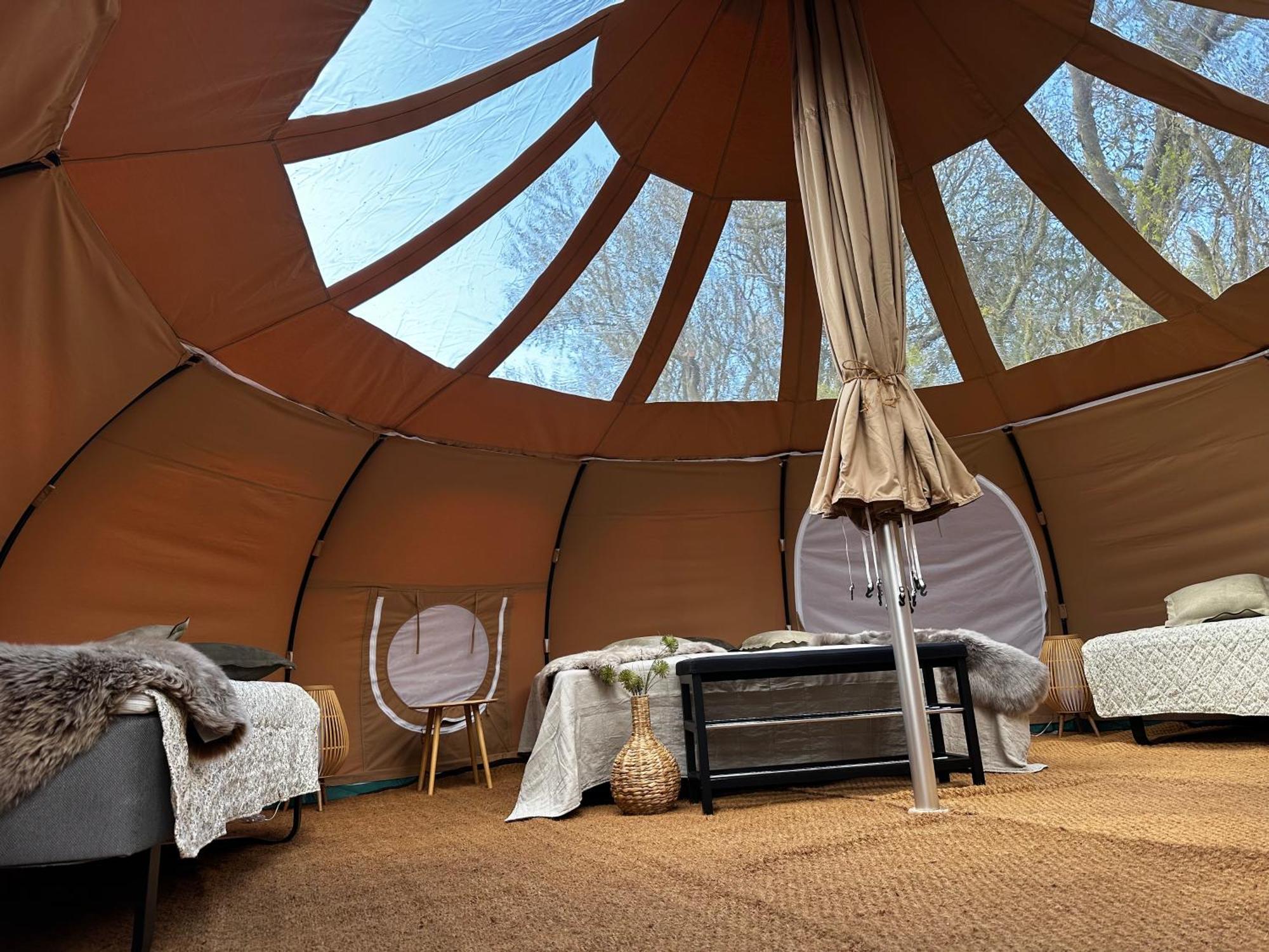 Romantik Luxus Glamping 2 Idestrup Dış mekan fotoğraf