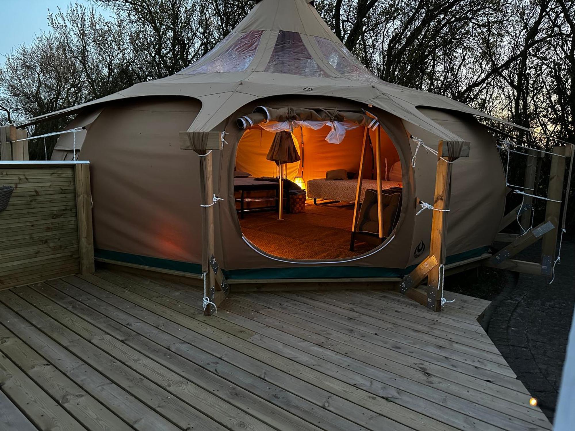 Romantik Luxus Glamping 2 Idestrup Dış mekan fotoğraf