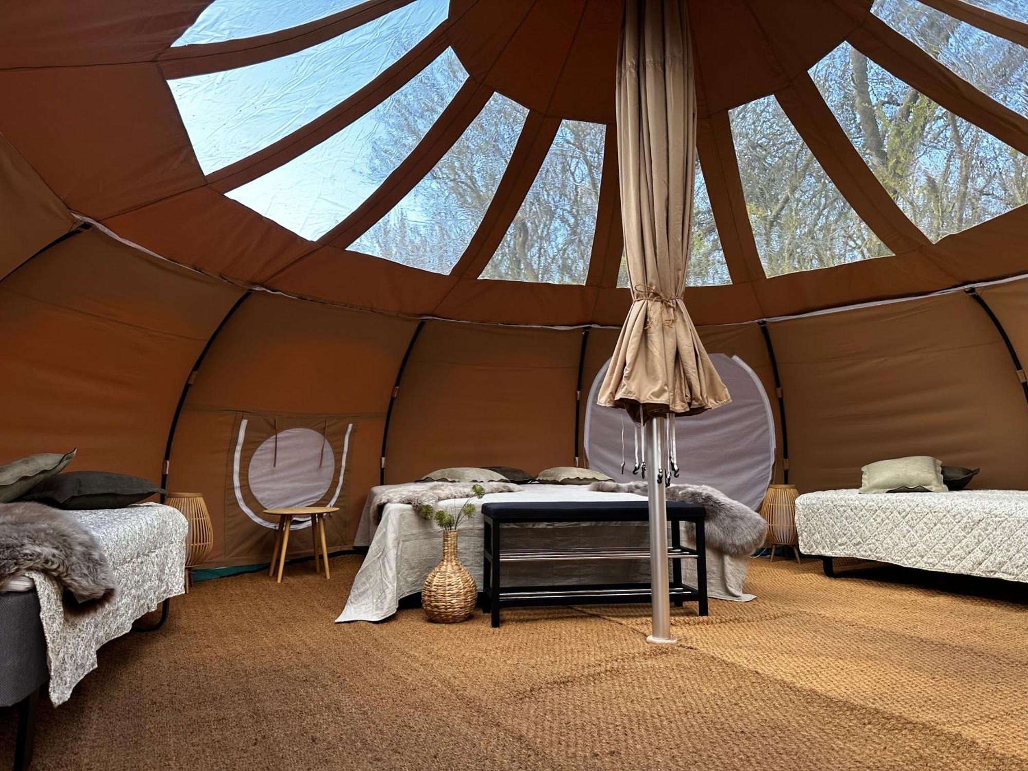 Romantik Luxus Glamping 2 Idestrup Dış mekan fotoğraf
